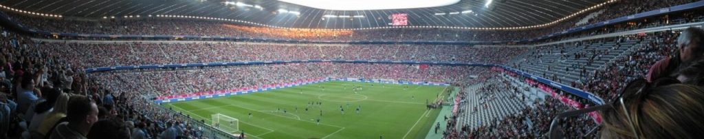 Khán đài bóng đá Đức tại Allianz Arena