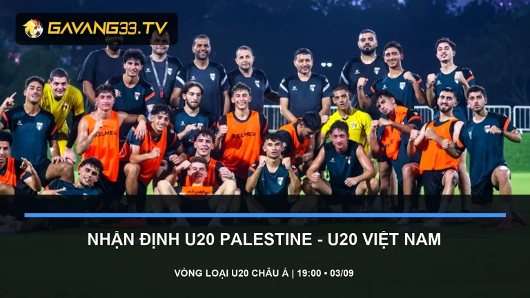 nhận định U20 Palestine vs U20 Việt Nam - ảnh đội bóng