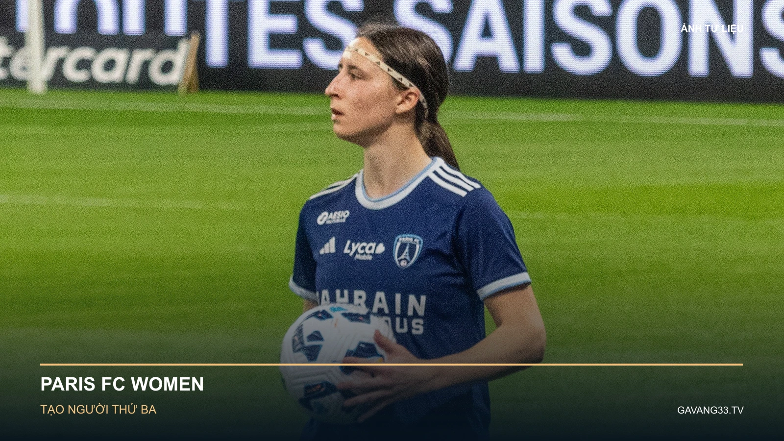 Ảnh tư liệu Kaja Korošec của Paris FC Women trong ảnh tư liệu năm 2025