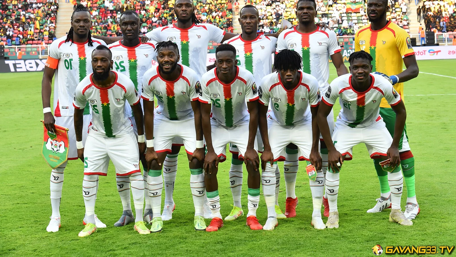 Đội tuyển Burkina Faso trong ảnh tư liệu
