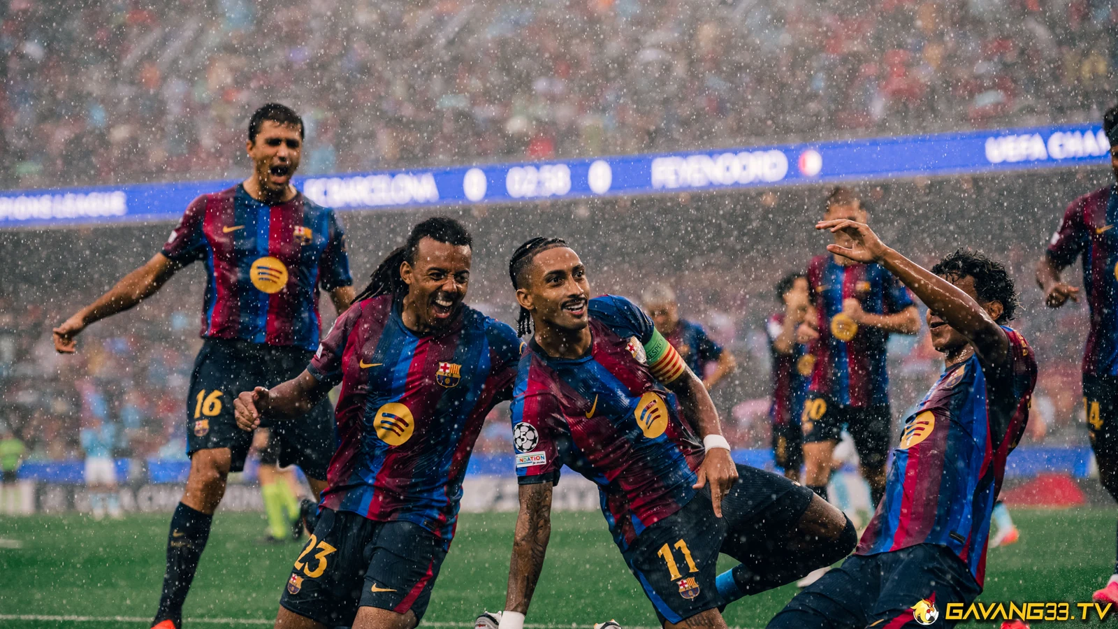 Ảnh tư liệu Barcelona trước trận đấu