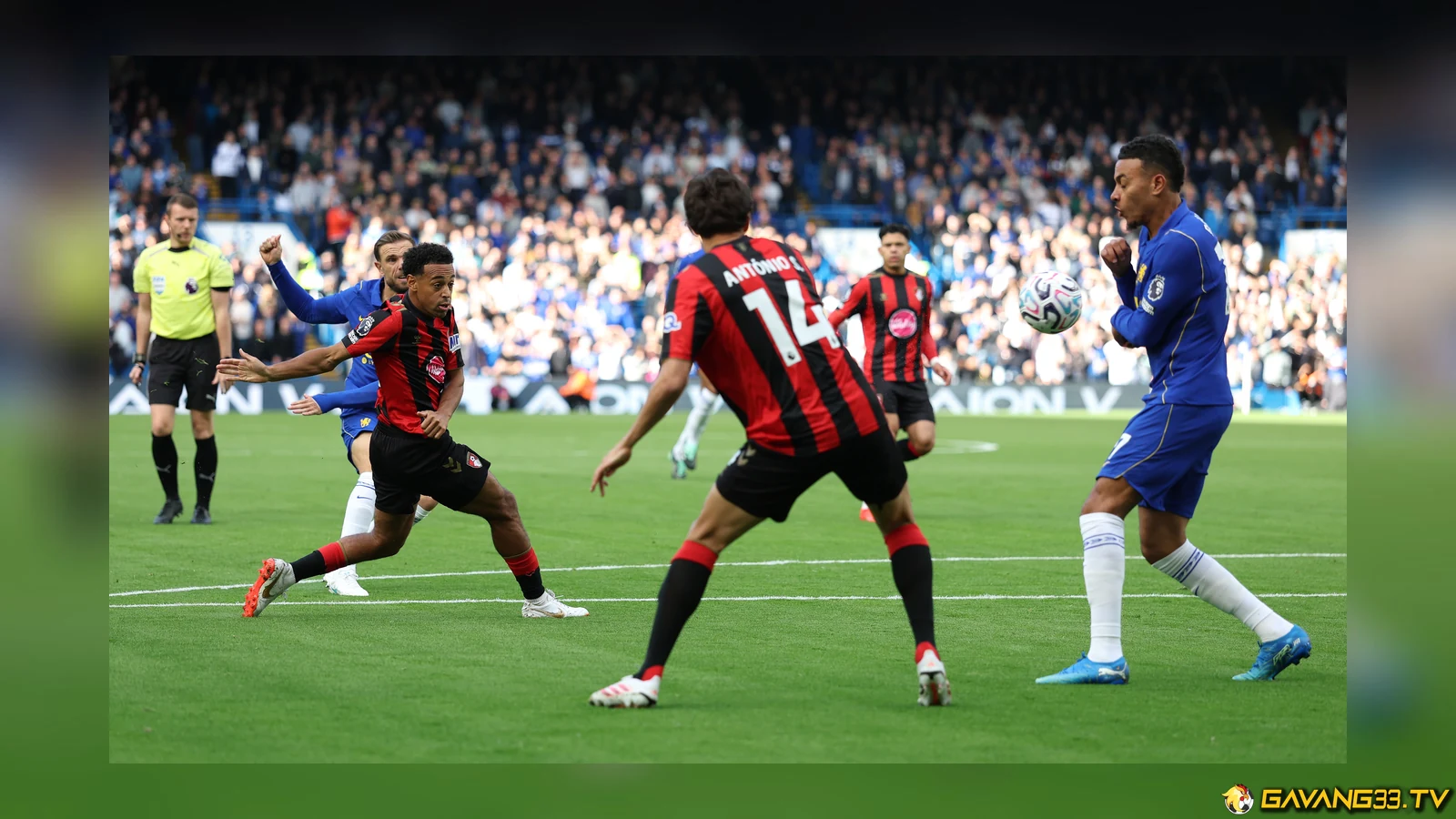 Chelsea ăn mừng bàn thắng trong ảnh tư liệu trước trận