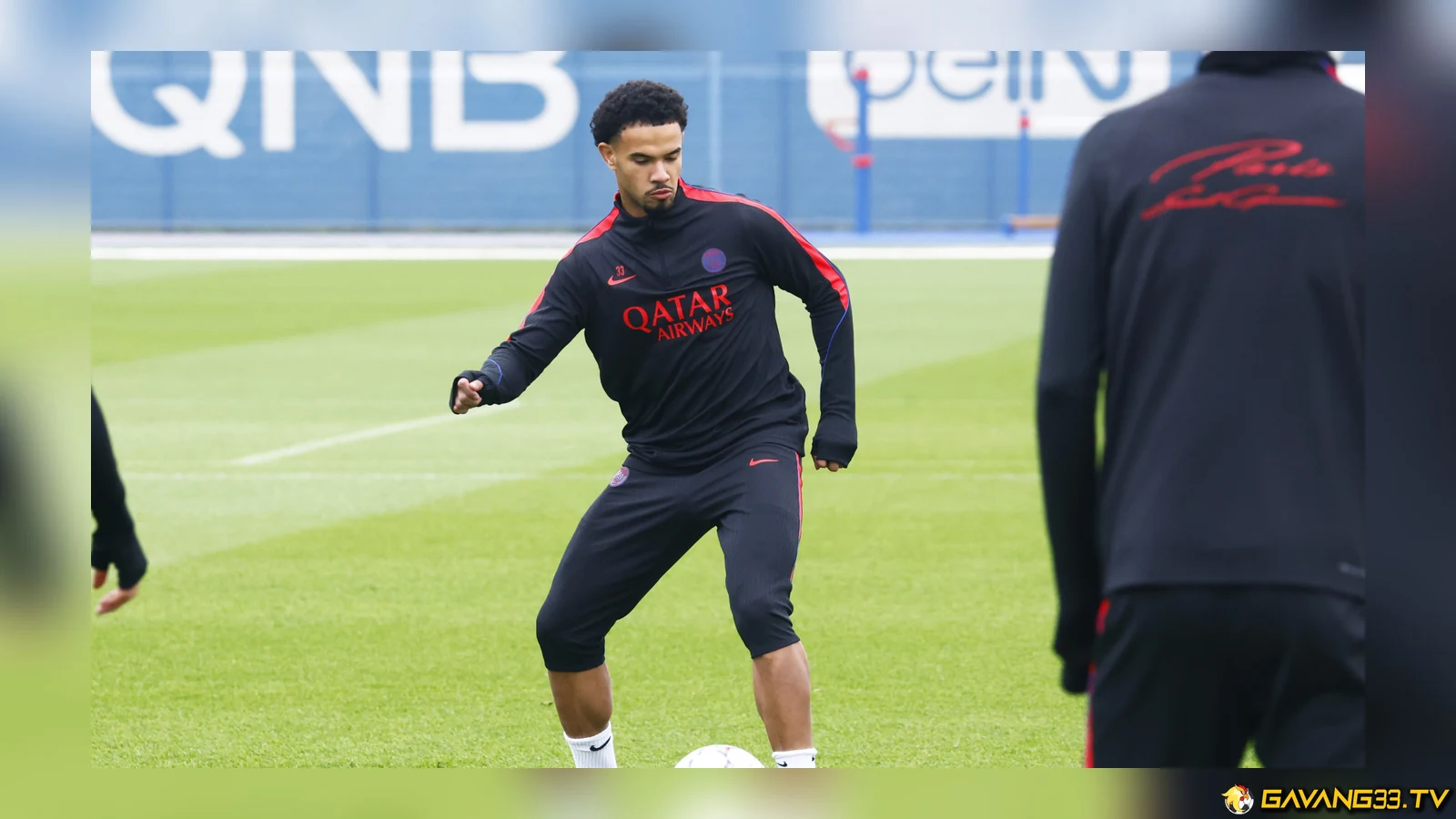Buổi tập của đội bóng Paris trước Champions League